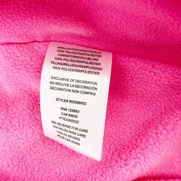 Wippette Snowsuit Hooded Footie Fleece Lined - Picture 4 of 5